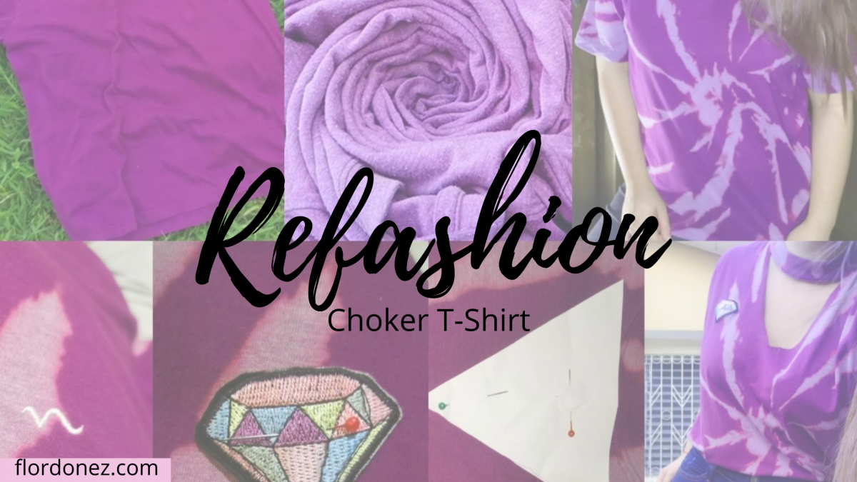 DIY Camiseta estilo «Choker»